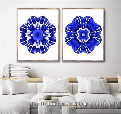 Check out our royal wall decor selection for the very best in unique or custom, handmade pieces from our wall hangings shops. Royal Blue Wall Art Cobalt Blue Abstract Floral Wall Decor | Etsy | Floral wall decor, Blue ...