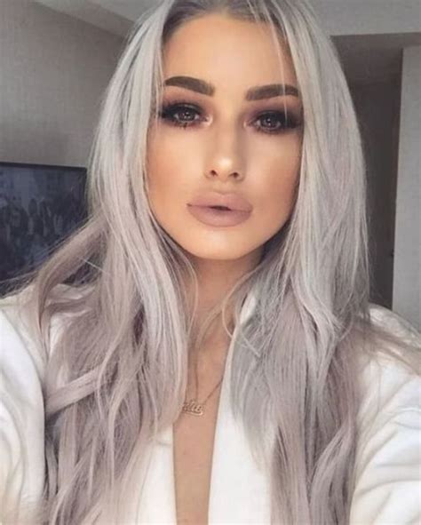 107 Striking Silver Hairstyles For Sophisticated Women Hair Styles
