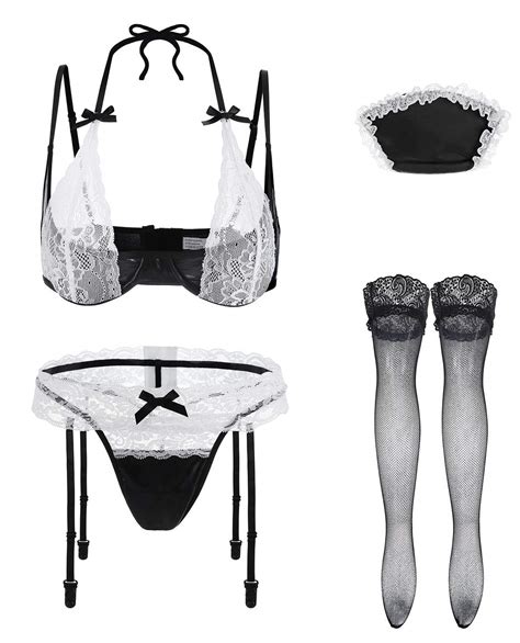 buy edenight maid costume maid outfit cosplay maid dress french maid lingerie for women online