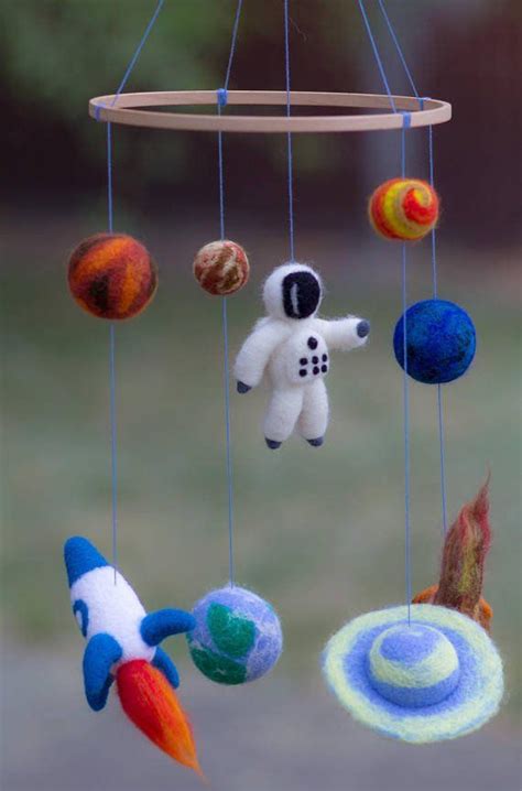 Calvin saw what i was doing and asked for his own, so i made him one of the solar system. Baby Mobile Planets Mobile Baby Crib Mobile Solar Systems ...