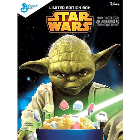general mills star wars cereal fruity flavored with marshmallows cereal selectos
