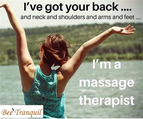 Im A Massage Therapist Massage Therapist Holistic Therapies Health