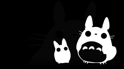 Black Totoro Wallpapers Top Free Black Totoro Backgrounds
