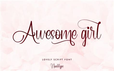 Awesome Girl Font