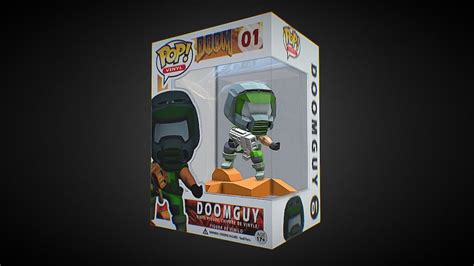 Doom Funko Pop Low Poly 3d Model By Chromasie Ac18c57 Sketchfab
