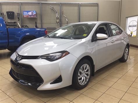 New 2018 Toyota Corolla Le 4 Door Car In Sherwood Park Co80689