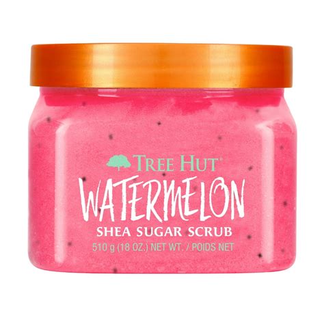 Tree Hut Shea Sugar Exfoliating Body Scrub Watermelon 18 Oz Walmart