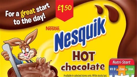 Nesquik Bunny Ad Banned Over Great Start Claim Bbc News