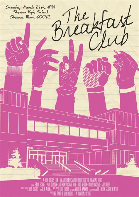 The Breakfast Club Poster By Ellmer On Deviantart