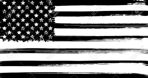 Distressed American Flag Clip Art Svg