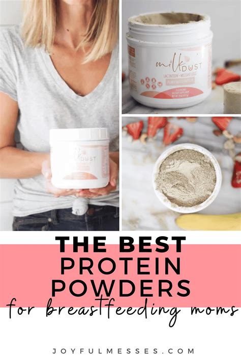 The Best Protein Powder For Breastfeeding Moms Joyful Messes