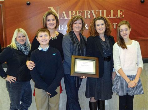 Naperville Bank And Trust Salutes January Volunteer Of The Month