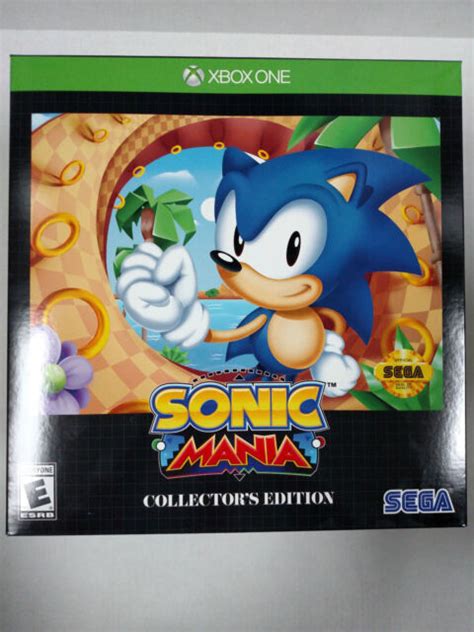 Sonic Mania Collectors Edition Microsoft Xbox One 2017 For Sale