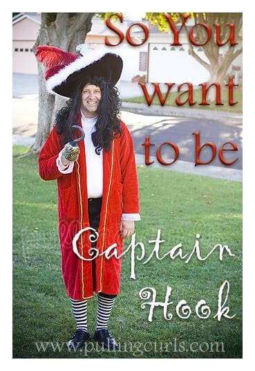 Make A Captain Hook Costume {simple Ideas For Fast Costumes }