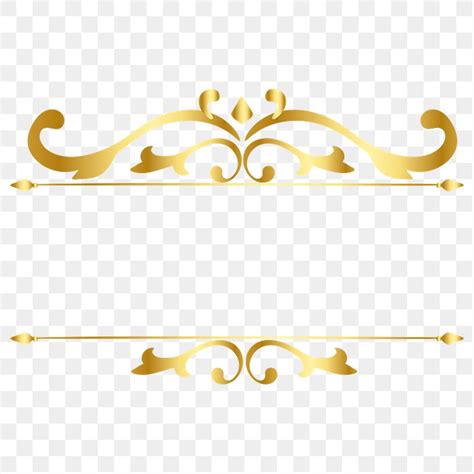 Golden Border Designs Free Vector Graphics Clip Art Psd And Png
