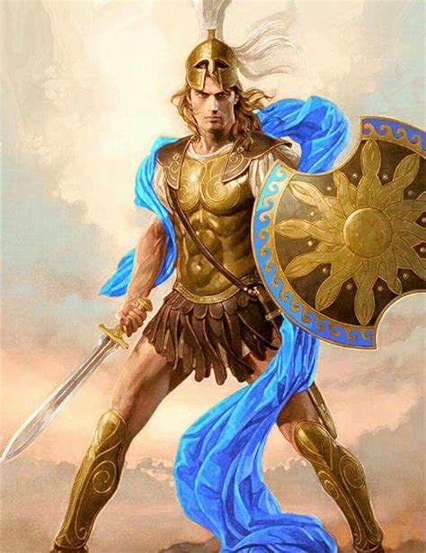 Achilles Art Greek Warrior Fantasy Warrior Greek And Roman Mythology