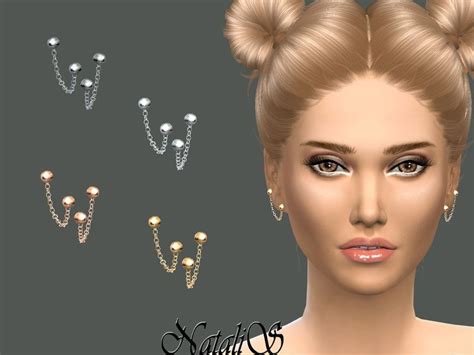Sims 4 Safety Pin Earring