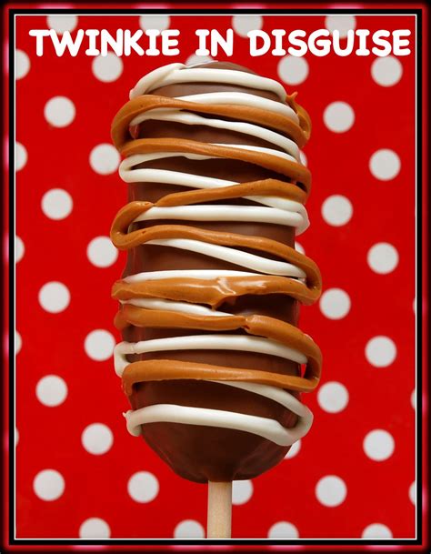 Chocolate Dipped Twinkie Pops Hugs And Cookies Xoxo