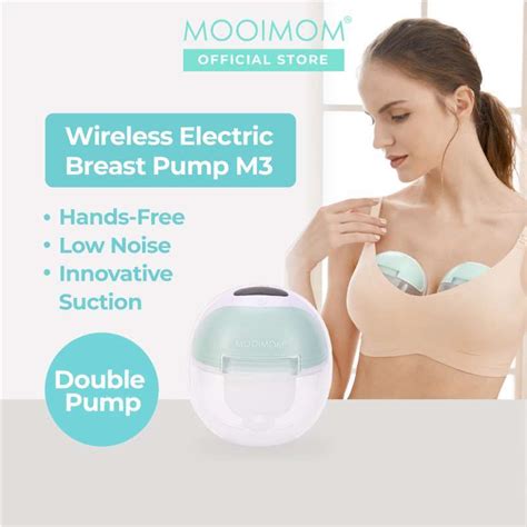 Promo Pompa Asi Elektrik Wireless M Double Pump Pcs Wireless Electric Breast Pump Mooimom M