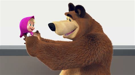 Мультсериал Маша и Медведь Анимашки детские мультфильмы на канале Карусель