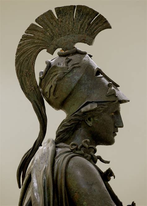 Bce Statue Of Athena The Piraeus Athena Bronze Inv No Athens Archaeological