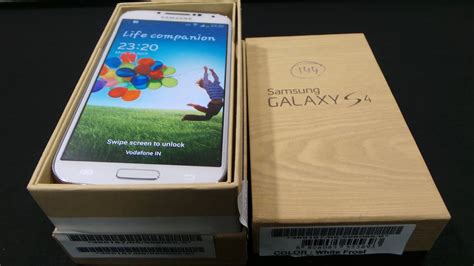 Samsung Galaxy S4 Gt I9500 Unboxing And Hands On Youtube