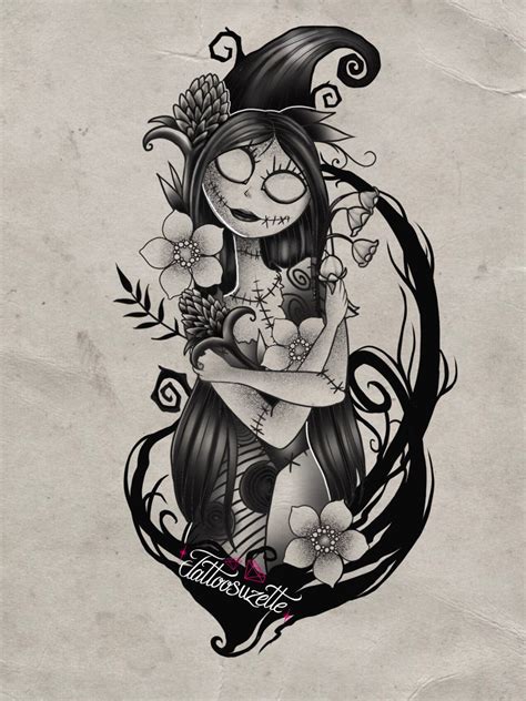 Sally Tattoo Design Jack Skellington Tattoo Tim Burton Tattoo