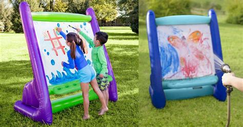 Giant Inflatable Easel Keeps Your Kids Painting Outdoors For Hours