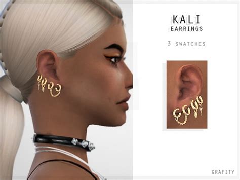Kali Earrings At Grafity Cc Sims 4 Updates