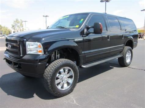 Purchase Used 2005 Ford Excursion Xlt 4x4 Powerstroke Diesel Lifted Suv