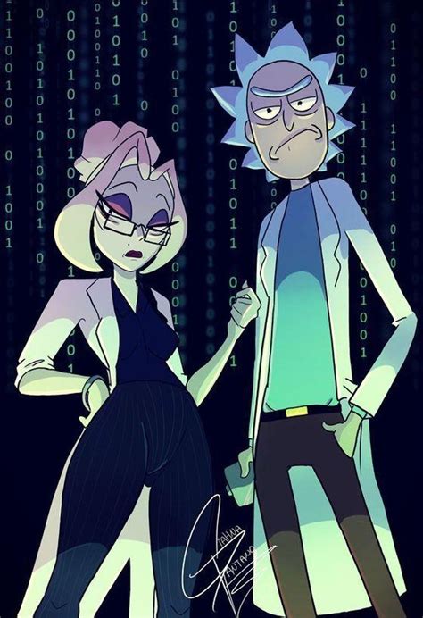 Fan Art Of Rick Sanchez And His Wife Guaranteed To Break Your Heart
