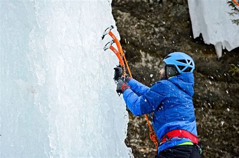 World Renowned Ice Climbers Ascend Frozen Waterfalls In Michigans