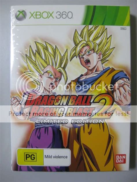 Dragon Ball Z Raging Blast 2 Limited Edition Xbox 360 Ebay
