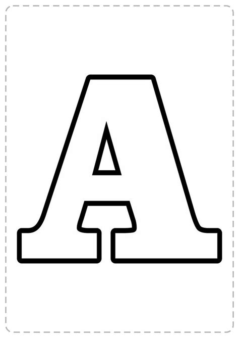 Como usar molde para letras 3d: letra a para imprimir | Letras para imprimir, Moldes de ...