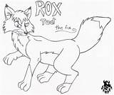 Hound Fox Coloring Tod Popular Deviantart Coloringhome sketch template