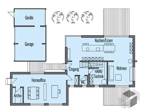 Jetzt häuser entdecken und ihr zuhause finden! Grundriss Anbau mit Homeoffice in 2020 | Grundriss ...
