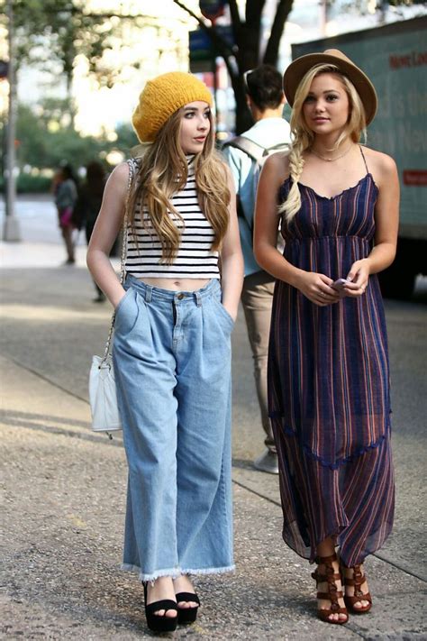 Fashionable Olivia Holt And Sabrina Carpenter Looking Amazing