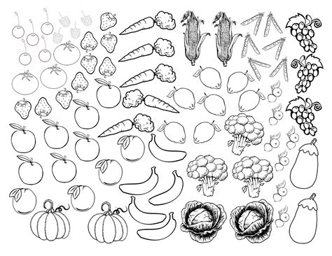 69 Dessins De Coloriage Fruit à Imprimer Sur Page 1