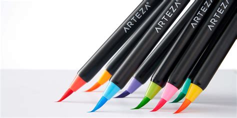 These pens are used by advanced calligraphers, but they can be used by beginners with patience and practice. The FAQs About Arteza Real Brush Pens in 2020 | Brush pen ...