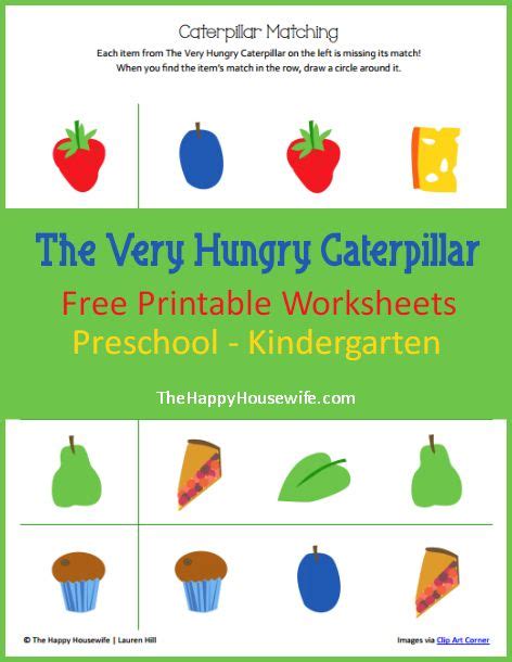 Seems like party season because i know so many people planning parties and especially birthdays! The Very Hungry Caterpillar Preschool Printable Pack ...