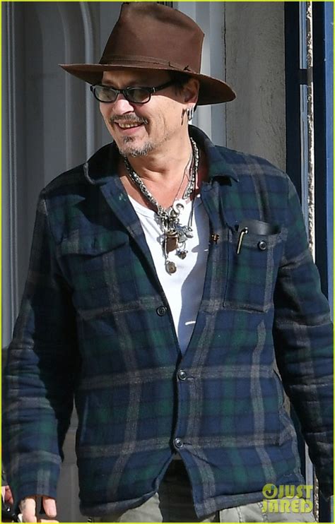 Johnny Depp Spotted With Mystery Woman While Filming In Serbia Photo