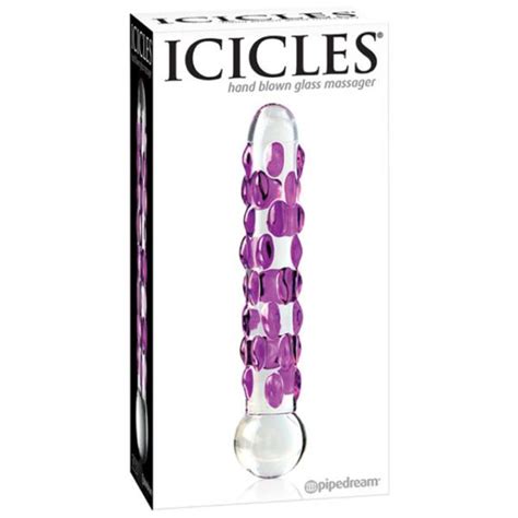 Icicles No 7 Glass Wand Massager Clear On Literotica