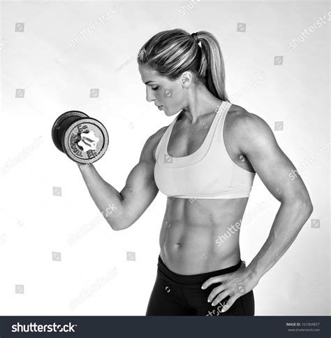 Fitness Female Body Builder Stock Photo Shutterstock