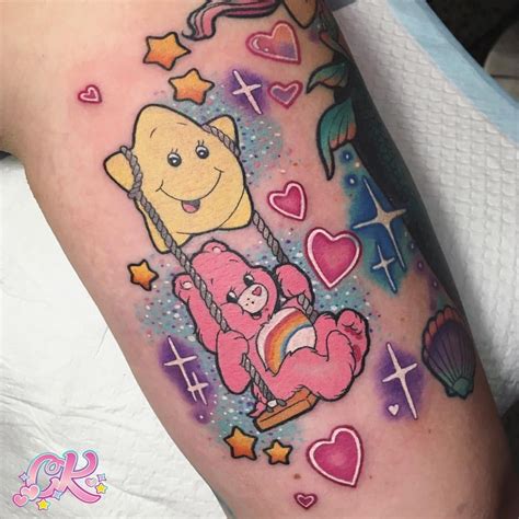 16 Astonishing Care Bear Tattoos Designs Image Ideas