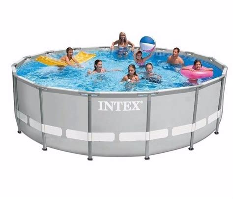 15x48 Round Above Ground Swimming Pool Set W Metal Ultra Frame Filter