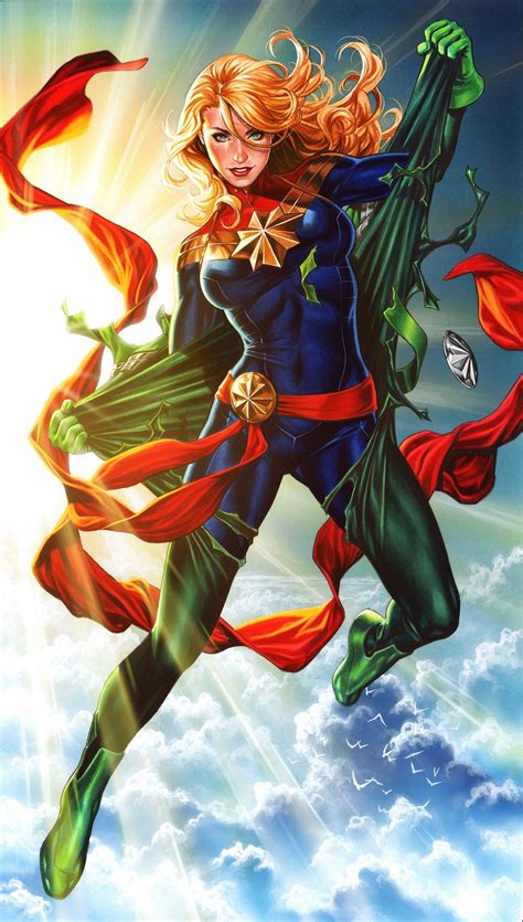 Mark Brooks Muncher Of Worlds On Twitter Cover For Captain Marvel 11