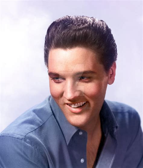 Elvis Presley 1961 Colorized By Mactel Mordek On Deviantart
