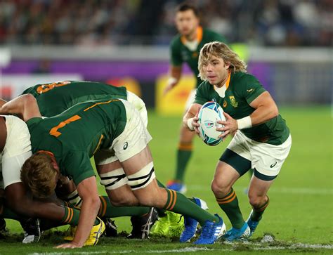 The fact that most of the players participated in the rugby world . Dynamic De Klerk drives Springboks' quest for territory ...