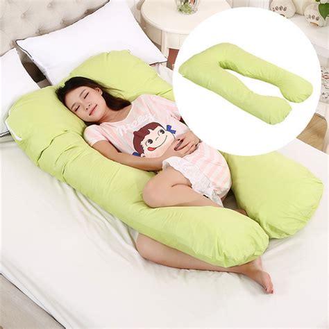 New Sleeping Support Pillow For Pregnant Women Body Cotton Pillowcase U