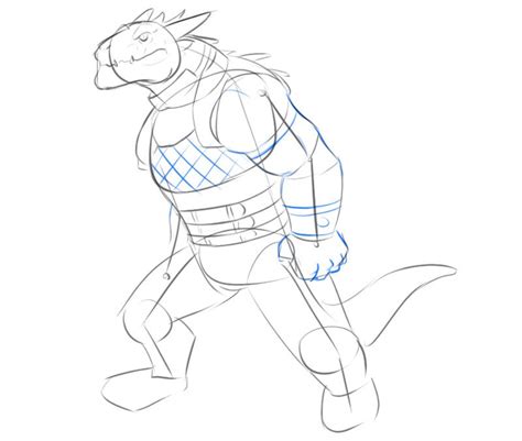 How To Draw A Dragonborn Geek